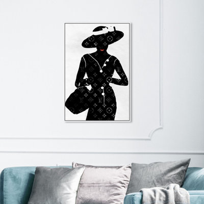 " Silhouette Of A Lady "