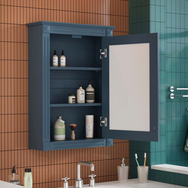 Armoire à pharmacie Wilhelmina, Bleu