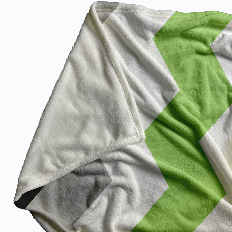 Throw Blanket, 30" W x 40" L, Green