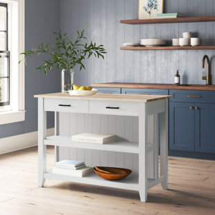 Straun Kitchen Pantry with Farm Doors and Microwave Shelf Laurel Foundry Modern Farmhouse