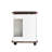 Adjustable End Table with Wheels-1115749081