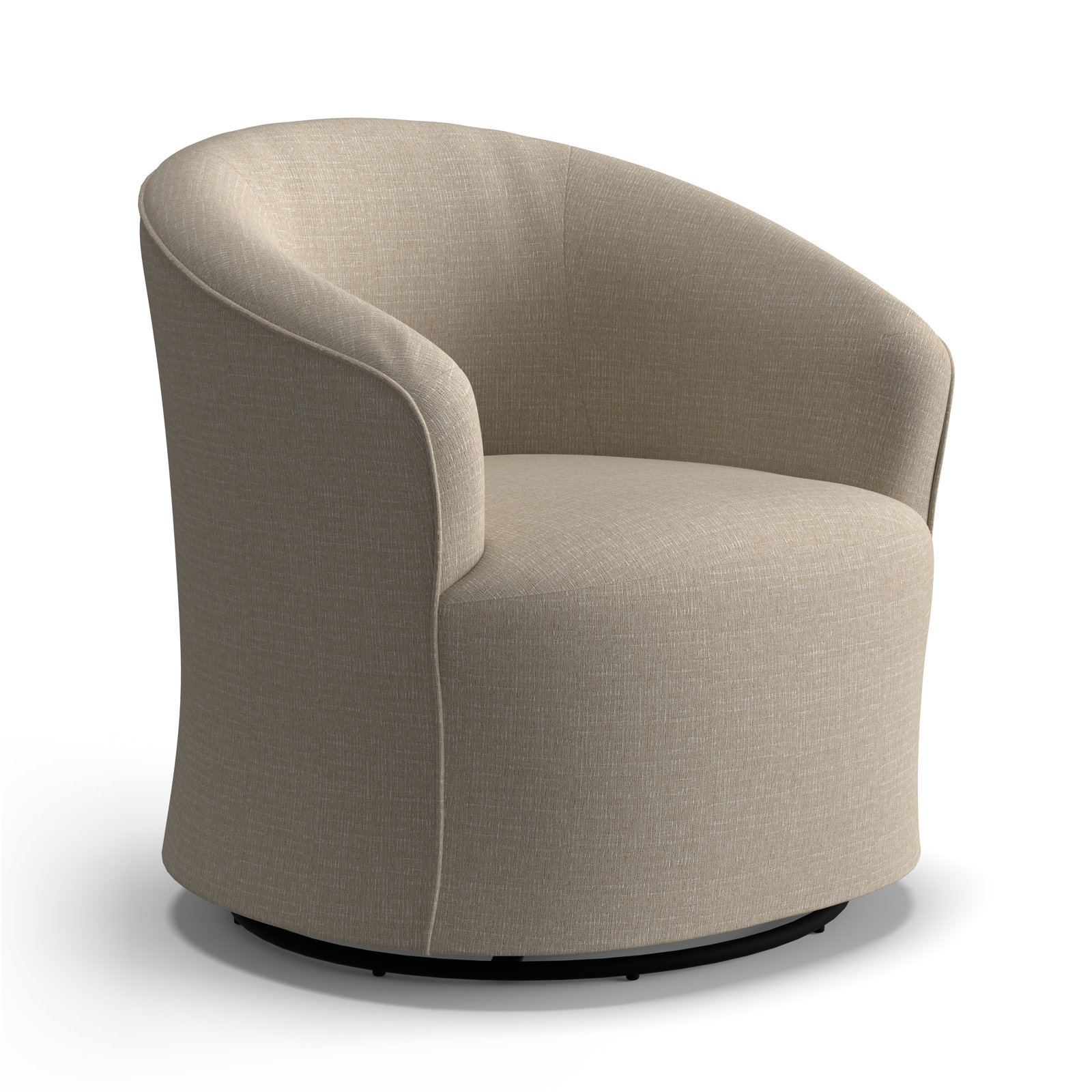 Jude Upholstered Swivel Nursery Chair, Radical Porcelain Performance