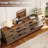 Union Rustic Modern 9 Drawer Dresser TV Stand For Tvs Up To 100 Inch, Reeded Entertainment Center, Wood TV Console With Storage For Living Room-1083970707