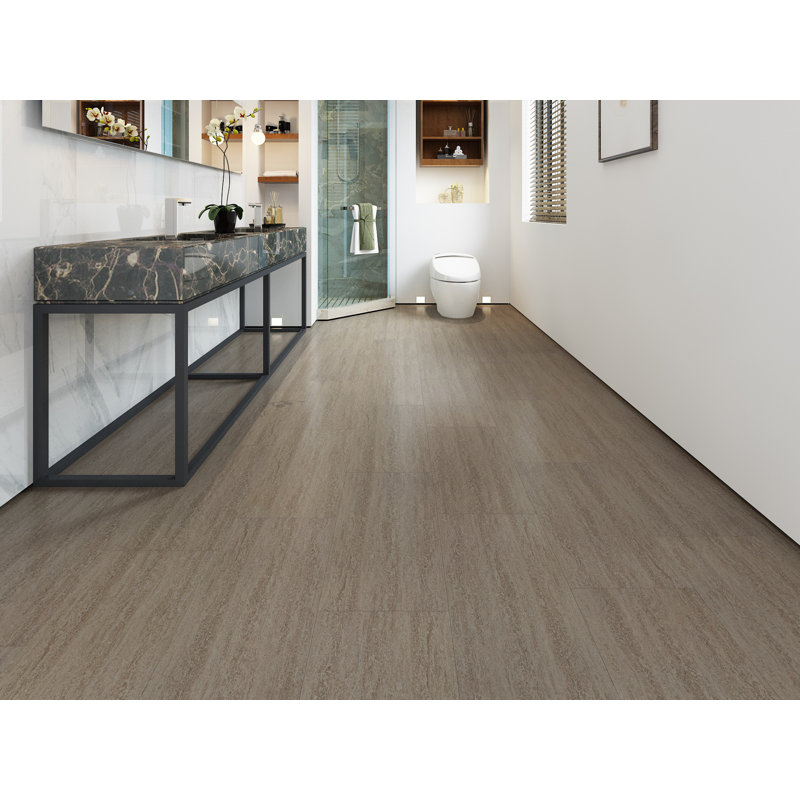 Planche en vinyle de luxe 12 po x 24 po x 5 mm