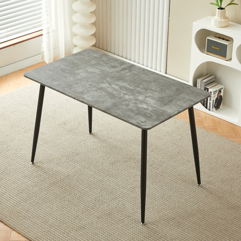 Adelfa Metal Base Dining Table