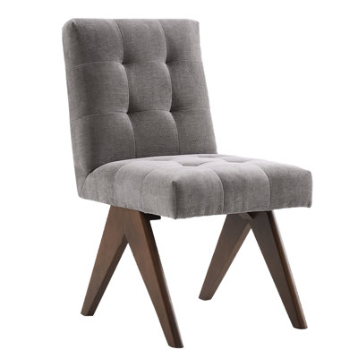 Nieck Armless Tufted Upholstered Side Chair 