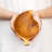 Mango Leaf Teak Wood Plate  (Set Of 2)