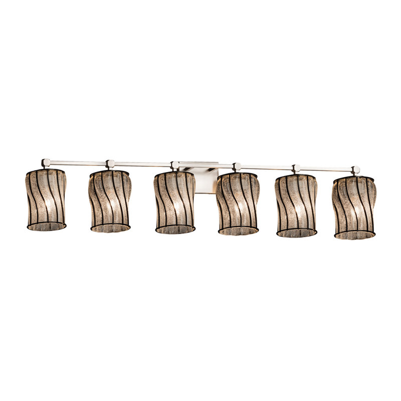 Éclairage de salle de bain à intensité variable 2 lumières Bakke, DEL, Nickel brossé