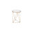 Chylie Mirrored Glass Top End Table-1367503185