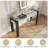 Aral 47.2'' Glass Top Console Table-1311676076