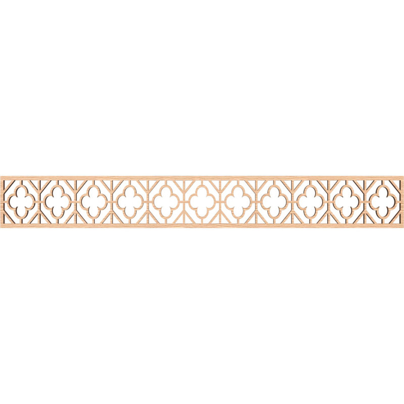Moulure Hazelton, Chêne rouge, H 6 po x l 46,5 po x P 0,375 po
