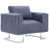 Similicuir bleu est en rupture de stock