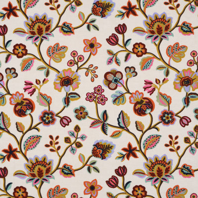 Tissu brodé Loulou