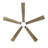 Bascio 5-Blade LED Ceiling Fan-281868674-277258633-281837373