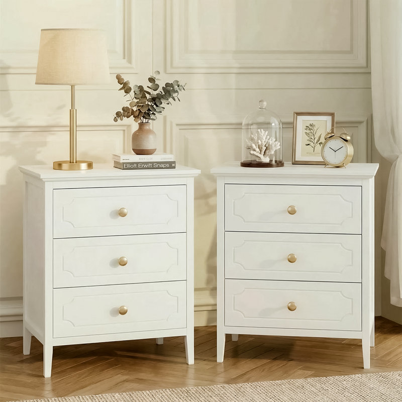 18.85'' W Nightstand, White