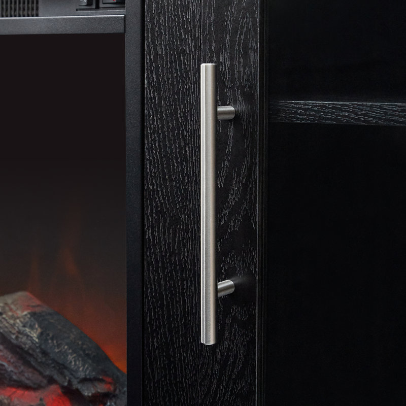 Meuble audio-vidéo 54 "avec foyer Home Lainey