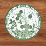 Vida Leather-like; Linen Round Placemats