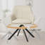 Modern Fabric Swivel Upholstered Dining Chair With Arm-1710791878