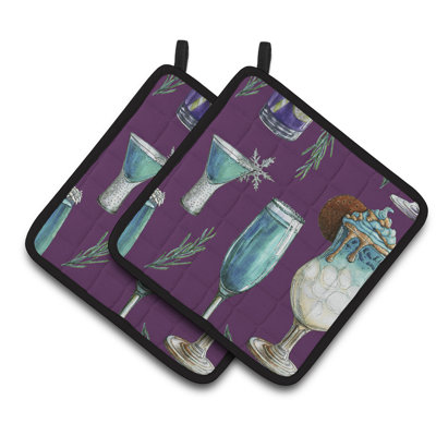 Caroline's Treasures Polyester Potholder Set