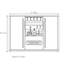 Buffet de cuisine en bois massif