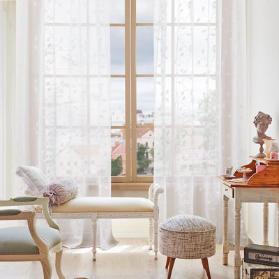 Janda Sheer Curtain Pair