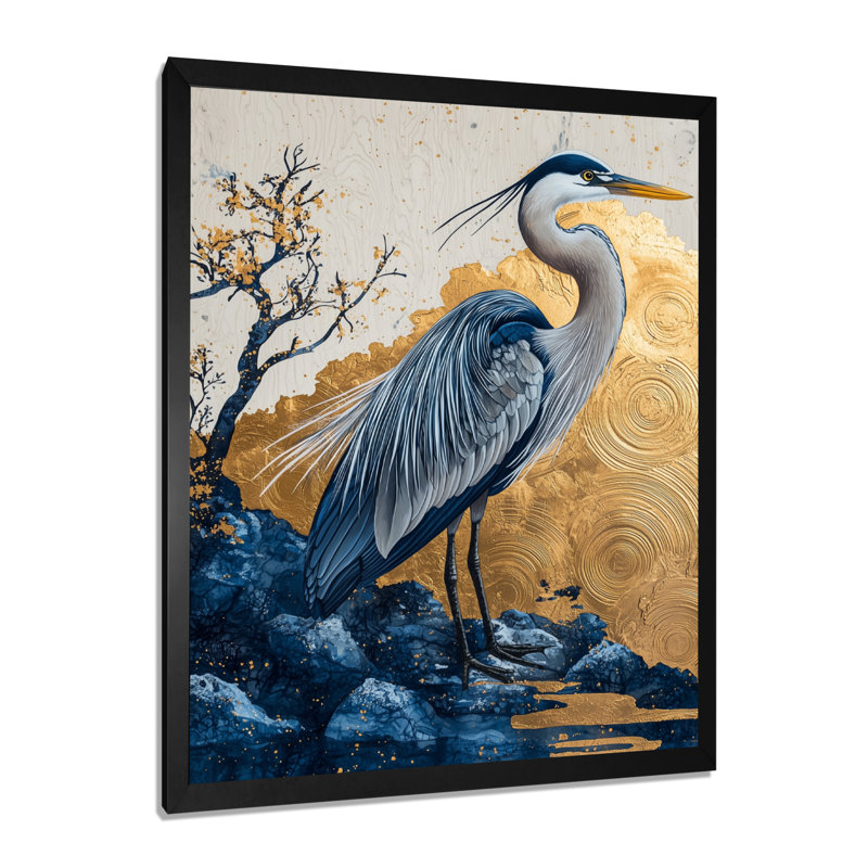 Augustyn - Reproduction d'art mural animaux, H 44 po x l 34 po, Noir, Reproduction encadrée d'une seule photo