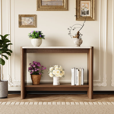 43 "Narrow Console Table Hallway Foyer Table by Latitude Run