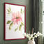 One Pink Bloom II, reproduction encadrée - bois massif-1672056897-1672056900