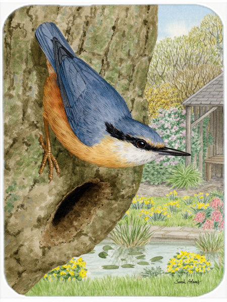 Planche à découper en verre à nuthatch en verre caroline au trésors