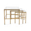 Bonnifait Antique Gold Nesting Tables