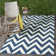 Sharpay Chevron Hand Woven Area Rug