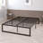 14 Inch Metal Platform Bed Frame with 12 Inch Memory Foam Pocket Spring Mattress in a Box-81804991