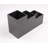 Condiment Organizer, 5 Compartments, Tabletop - Black