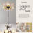 Star Chandelier Ceiling Medallion