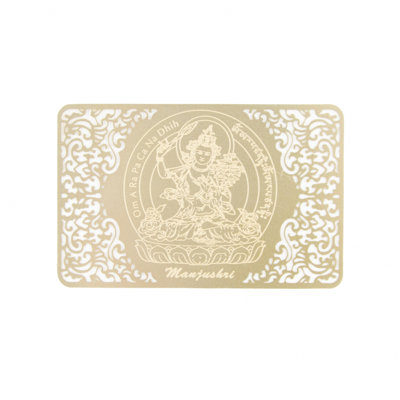 Décoration murale amulette tibétain, talisman, amulette, Manjushri