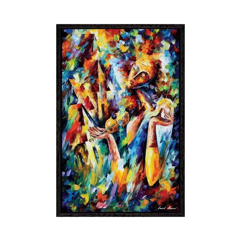 Sweet Dreams 1 Piece Painting on Canvas, 101.6 cm H x 66.04 cm W, Black Framed Canvas