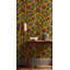 Papier peint floral jaune Botanical