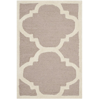 Cannen Hand Tufted Wool Geometric Rug