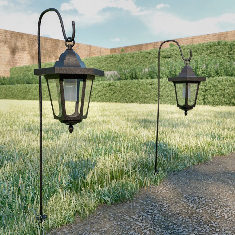 Black Low Voltage Solar Powered Integrated LED Pathway Light Pack
