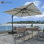 Parasol en porte-à-faux carré Gilda-263826254
