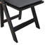 Chaise pliante rembourrée, peu encombrante, facile à transporter, 4 pièces, coussin / tablette, salle à manger-143117744-143117746