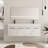 60" Bathroom Vanity with Sink, 60 Inch Floating Vanity, Double Sink Wall Mounted Vanity Combo, Modern Bathroom Vanity Set with 4 Doors and Resin Basin Sink-1010040963