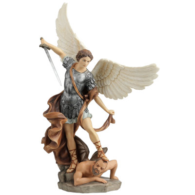 14,17 Figurine poly-résine multicolore
