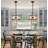 Jairdan 3-light Glass Drum Pendant-469694664