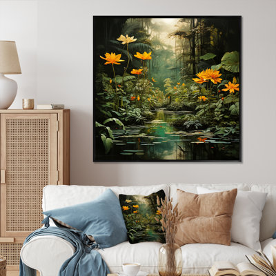 Jungle of Amazonian Dream 3 - Art mural jungle