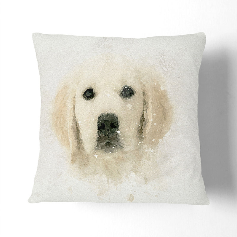 Square Cushion, 40 x 40 cm, Cream/Black/White
