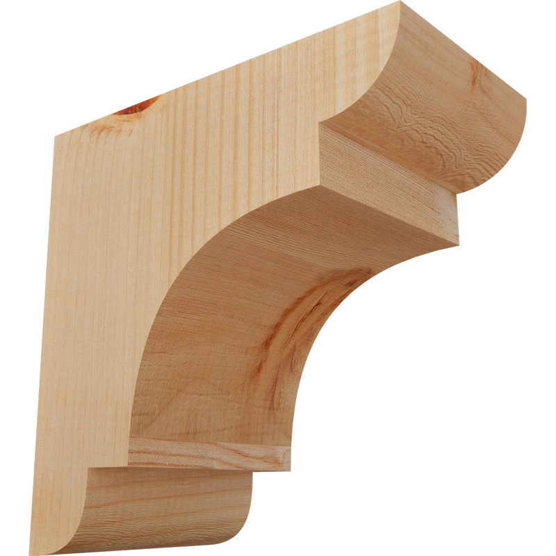 New Brighton Corbel, 10" H x 5.5" W x 10" D, Douglas Fir, Smooth