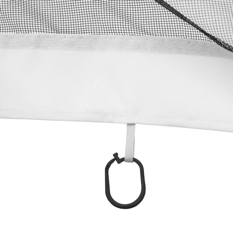Outsunny Replacement Mesh Sidewall Netting For Patio Gazebos And Canopy Tents With Zippers (Sidewall Only)