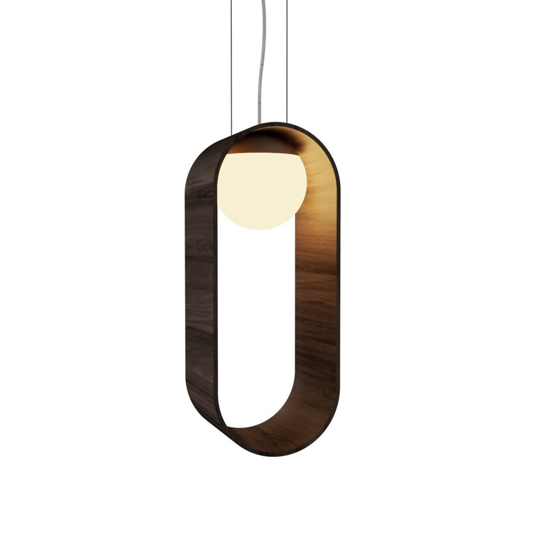 Sfera 1 - Light Pendant, American Walnut