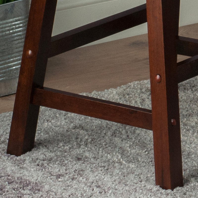 Tabouret de comptoir et de bar Irieana, Noyer, Tabouret de comptoir (assise de 24 po de hauteur)